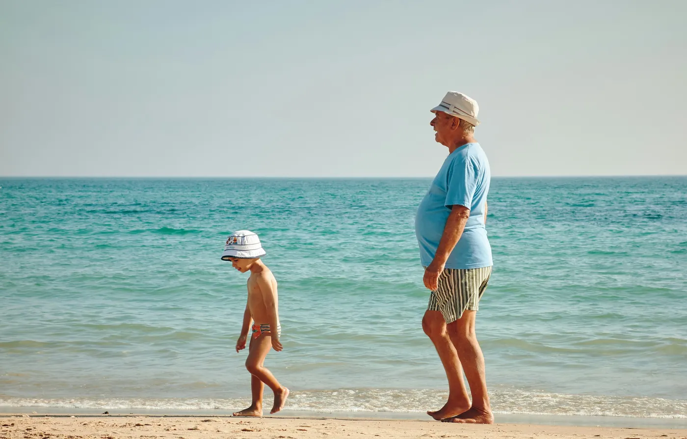 Cardiovascular benefits of beach travel