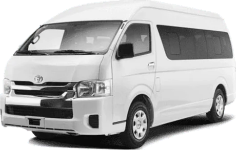 Van Toyota Hiace o similar