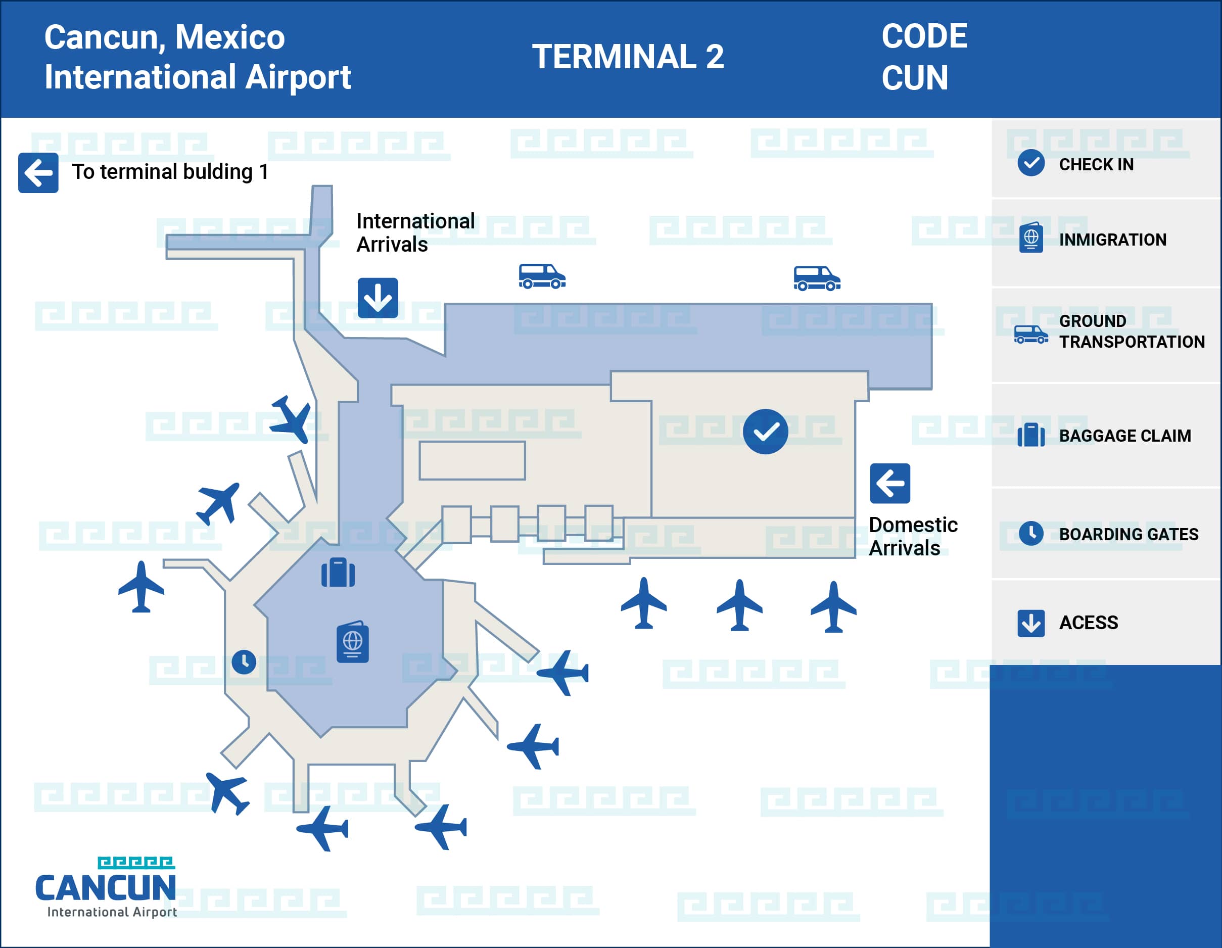 maloobchodní fazole Refrén cancun airport map Dcera Kontakt hluboký